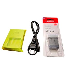 Canon LP-E12 875mAh Lithium-Ion Battery Pack NEW + Battery Charger